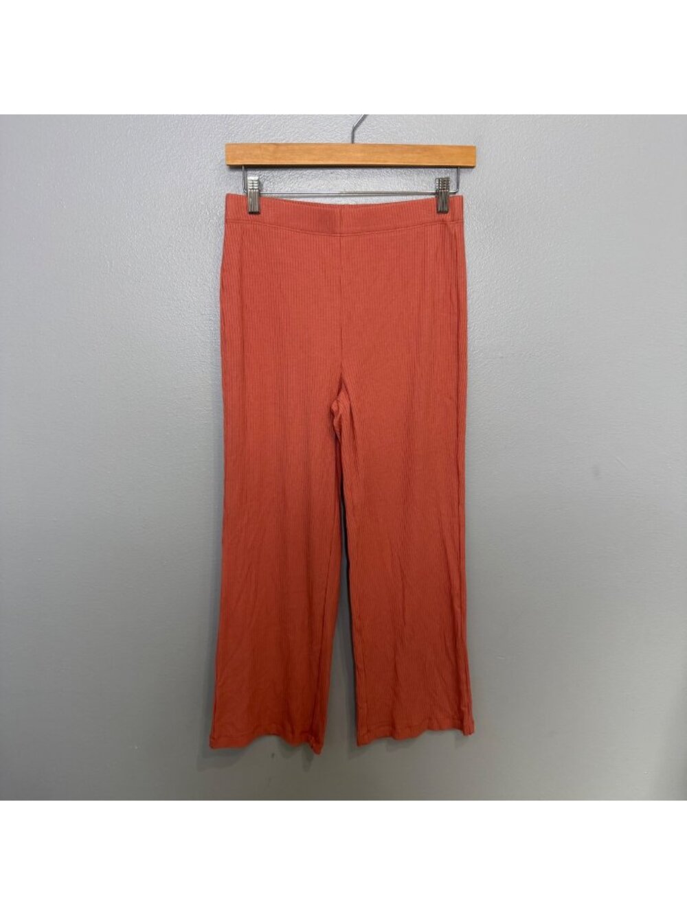 MATE THE LABEL clay ribbed lounge pants size S